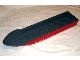 54100c02-5 Boot 51x12x5 met donkerblauwgrijs dek (pakketzending) rood NIEUW *
