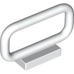 6187-1G Hek van buizen 1x4x2 geen nopgaten bovenop wit gebruikt *1C026