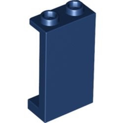 87544-63G Paneel 1x2x3 met kleine zijschotjes blauw, donker gebruikt *1L441