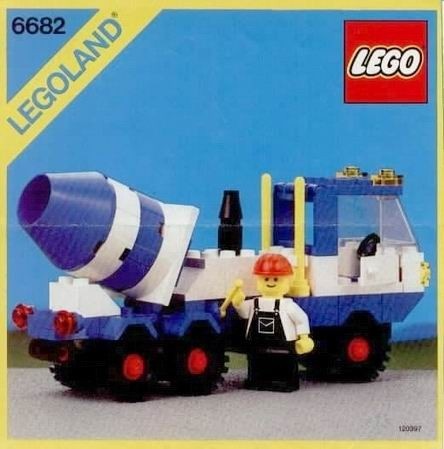 INS6682-G 6682 BOUWBESCHRIJVING- Cement Mixer gebruikt *LOC RBL