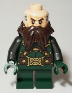 lor095 LOR: Dwalin the Dwarf- No cape NIEUW *0M0000