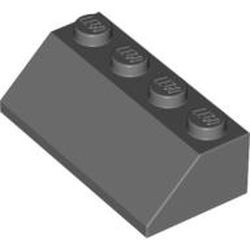 3037-85G Dakpan 45 graden 4x2 grijs, donker (blauwachtig) gebruikt *1D023