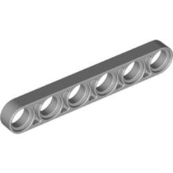 32063-86 Technic, Hefbalk 1x6 dun grijs, licht (blauwachtig) NIEUW *1D000