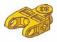 32174-110 Technic Connector 2x3 met Ball Socket oranje, lichthelder NIEUW *1D000