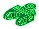 32174-6 Technic Connector 2x3 met Ball Socket groen NIEUW *1D000
