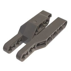 32308-10G Technic, aangepaste hefbalk 3x7x2 met 3 vingers donker, grijs (klassiek) gebruikt *1DT00
