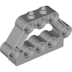 32333-86G Technic Connector Block 5x3x1 grijs, licht (blauwachtig) gebruikt *1D000