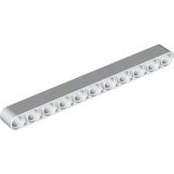 32525-1G Technic, Hefbalk 1x11 dik wit gebruikt *1D000
