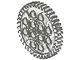 3649-1G Technic, Tandwiel 40 tanden wit gebruikt *0D030