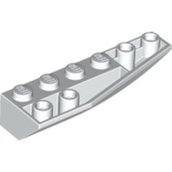 41764-1G Wig 6x2 afgerond omgekeerd RECHTS wit gebruikt *4D000