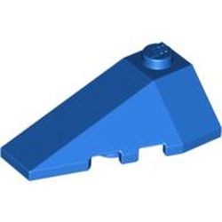 43710-7G Steen, wig 4x2 LINKS 1 nop bovenop blauw gebruikt *0L000