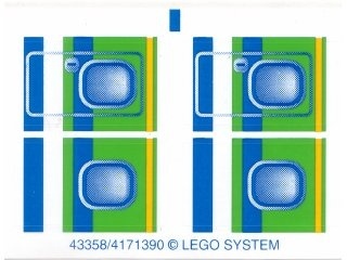 4620stk01 STICKER 4620 A.I.R. Operations HQ NIEUW *0S0000