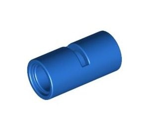 62462-7 Technic, Pin koppelaar Rond met inkeping blauw NIEUW *0B009