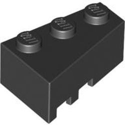 6564-11G WigSTEEN 3x2 rechts zwart gebruikt *1D013