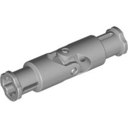 9244c01-9G Technic kruiskoppeling lengte 4 (Universal joint) lichtgrijs (klassiek) gebruikt *0W013