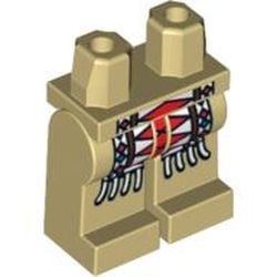 970c00pb0078-2 Crème benen en heupen, indiaan motief (col03-3/col034) crème NIEUW *2B000