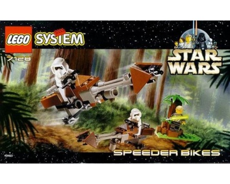 INS7128-G 7128 BOUWBESCHRIJVING- Speeder Bikes gebruikt *LOC 6020
