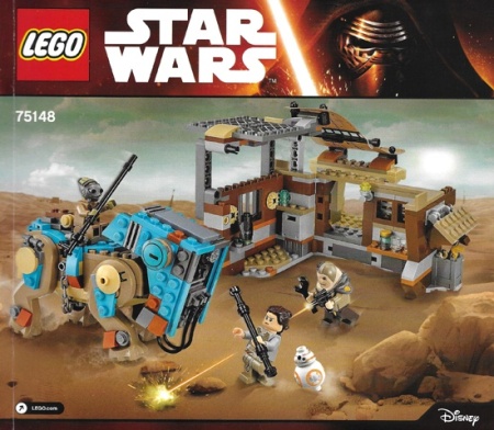 INS75148-G 75148 BOUWBESCHRIJVING- Encounter on Jakku gebruikt *LOC RBSW