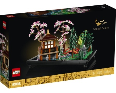 Set 10315-B Set 10315-B Tranquil Garden doos licht beschadigd NIEUW *