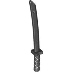 21459-11G Zwaard Shamshir/Katana zwart gebruikt *1R0000