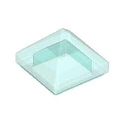 22388-15 DakNOK 45 graden PYRAMIDE 1x1 2/3 hoog top 4 zijdig transparant lichtblauw NIEUW *1L190