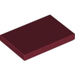 26603-59 Tegel 2x3 rood, donker NIEUW *1B120