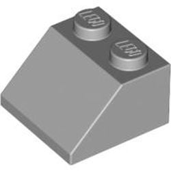 3039-86G Dakpan 45 graden 2x2 grijs, licht (blauwachtig) gebruikt *1D021