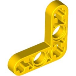 32056-3G Technic, Hefbalk 3x3 L-vorm dun geel gebruikt *1D000