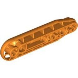 32177-4G Technic, aangepaste hefbalk 1x7 oranje gebruikt *0B010