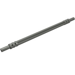 32199-85G Technic, zachte as lengte 11 noppen grijs, donker (blauwachtig) gebruikt *
