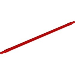 32235-5G Technic, zachte as lengte 19 noppen rood gebruikt *