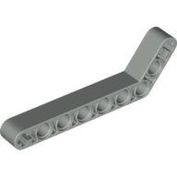 32271-9G Technic, Hefbalk 1x9 gebogen (7x3) dik lichtgrijs (klassiek) gebruikt *1D000