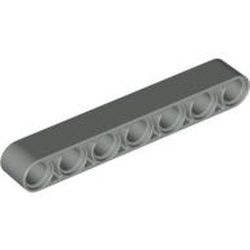 32524-9G Technic, Hefbalk 1x7 dik lichtgrijs (klassiek) gebruikt *1DT00