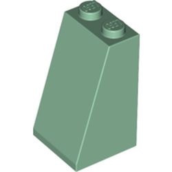 3684-48 Dakpan 75 graden 2x2breedx3 (open of dichte noppen) groen, zandkleurig NIEUW *1B161