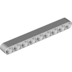 40490-99 Technic, Hefbalk 1x9 dik grijs, zeer licht (blauwachtig) NIEUW *1D000