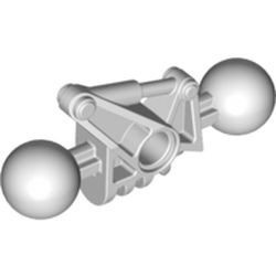 47311-49G Bionicle Toa Matru onderarm met 2x Joint ball grijs, zeer licht gebruikt *