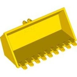 47508-3 Technic Graafschop 4x8 met 2 vingers geel NIEUW *1R0000