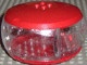 47674c01-5G Container, 10x10x3 1/3 met deksels PAKKETPOST rood gebruikt *5K000