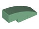 50950-48 Dakpan gebogen 1x3 groen, zandkleurig NIEUW *1B097