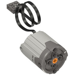 58121c01-86 Motor 9V GROOT power functions- Powerfunctions aansluitingen (PAKKETZENDING) grijs, licht (blauwachtig) NIEUW *5D0000