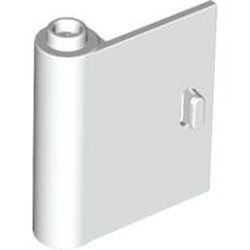 60658-1 Deur 1x3x3 links open tussen scharnieren wit NIEUW *1B274