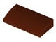 61068-88 Dakpan 2x4x 2/3 (plat afgerond eenzijdig) geen noppen geen tubes bruin, roodachtig NIEUW *1L0000