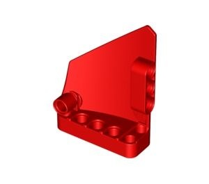 64680-5 Technic, Sierpaneel # 14 Groot kort glad Side B rood NIEUW *