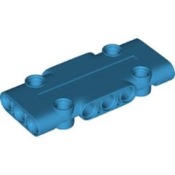 71709-153 Technic, Sierpaneel plat 3x7x1 (klein) blauw, donkerazuur NIEUW *4T087