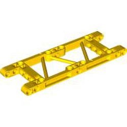 79767-3 Technic Hefbalk 5x15 girder center open einden geel NIEUW *1D000