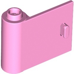 92262-104 Deur 1x3x2 links OPEN midden tussen scharnieren roze, helder NIEUW *1B274