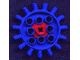 g15-7G Technic, Tandwiel Expert Builder 15 tanden blauw gebruikt *0D000