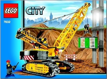 INS7632-G 7632 BOUWBESCHRIJVING- Crawler Crane gebruikt *
