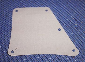sailbb28-2G Zeil 11x13, 5 gaten (set 6277) wit gebruikt *5D000