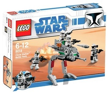 Set 8014 Set 8014 Clone Walker Battle Pack MET DOOS (99% compleet) gebruikt *